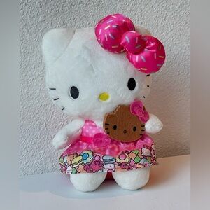 Sanrio Hello Kitty Café 8” Plush Bakery Sprinkle Dress Gingerbread Cookie 2021